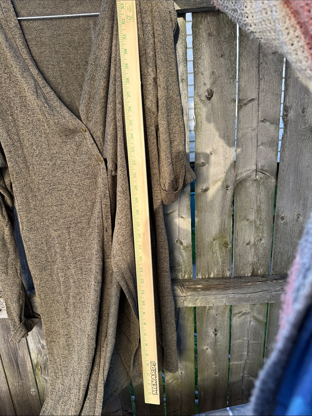 Olive Maxi Duster Cardigan - Picture 4 of 8